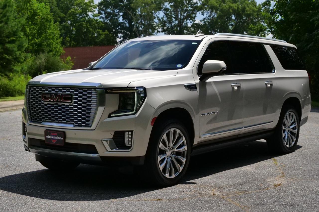 2021 GMC Yukon XL Denali / 4WD / Ultimate Package / Rear Entertainment! Lincolnton NC