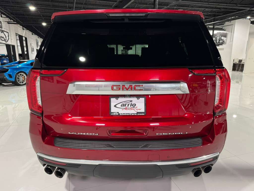 2021 GMC Yukon XL Denali Cayenne Red paint, Jet Black interior, rear entertainment system, Bose audio system AND MORE! Fort Lauderdale FL