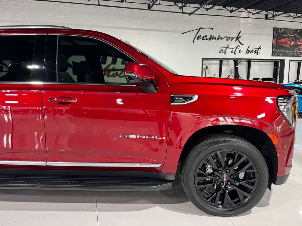 2021 GMC Yukon XL Denali Cayenne Red paint, Jet Black interior, rear entertainment system, Bose audio system AND MORE! Fort Lauderdale FL