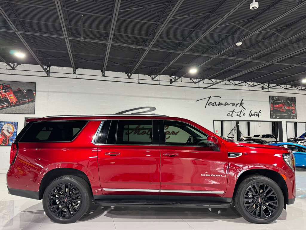 2021 GMC Yukon XL Denali Cayenne Red paint, Jet Black interior, rear entertainment system, Bose audio system AND MORE! Fort Lauderdale FL