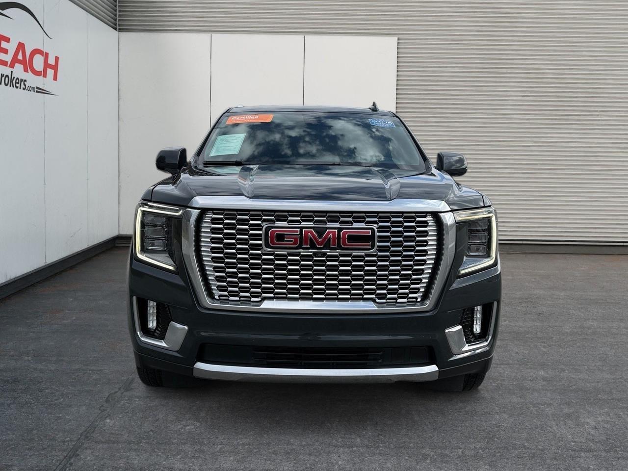 2021 GMC Yukon XL Denali, ONLY 1 OWNER, MOONROOF, HEATED AND VENTILATED SEATS, 2ND ROW HEATED, POWER LIFTGATE, BOSE SPEAKERS, POWER RUNNING BOARDS, TOW PACKAGE, REMOTE START, UNIVERSAL GARAGE DOOR OPENER, THIS YUKON HAS EVERYTHING YOU COULD EVER WANT DONT LET IT PASS