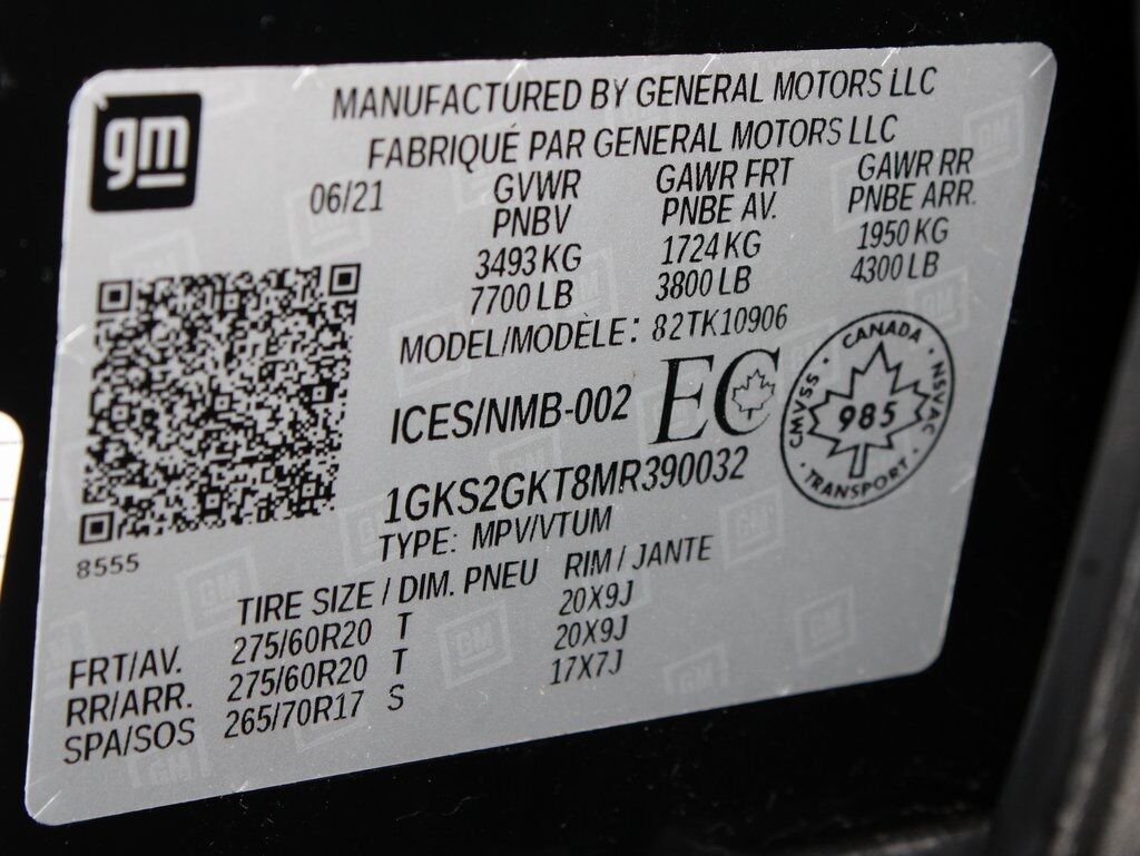 2021 GMC Yukon XL SLT 4WD 7 Passenger Fond du Lac WI