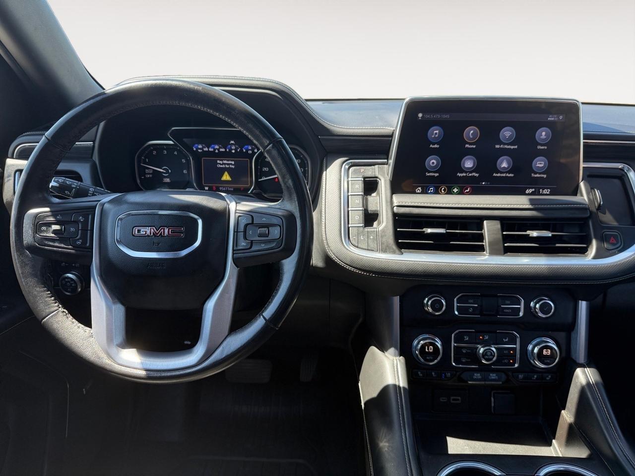 2021 GMC Yukon XL SLT, BOSE SOUND SYSTEM, APPLE CARPLAY/ANDROID AUTO, WIFI, SIRIUSXM, HANDS FREE POWER LIFTGATE, WIRELESS CHARGING FOR DEVICES, BLIND SPOT ALERT, HEATED FIRST AND SECOND ROW SEATS, HEATED STEERING WHEEL, MEMORY SEATS, POWER FOLDING MIRRORS, ASSIST STEP Norfolk VA