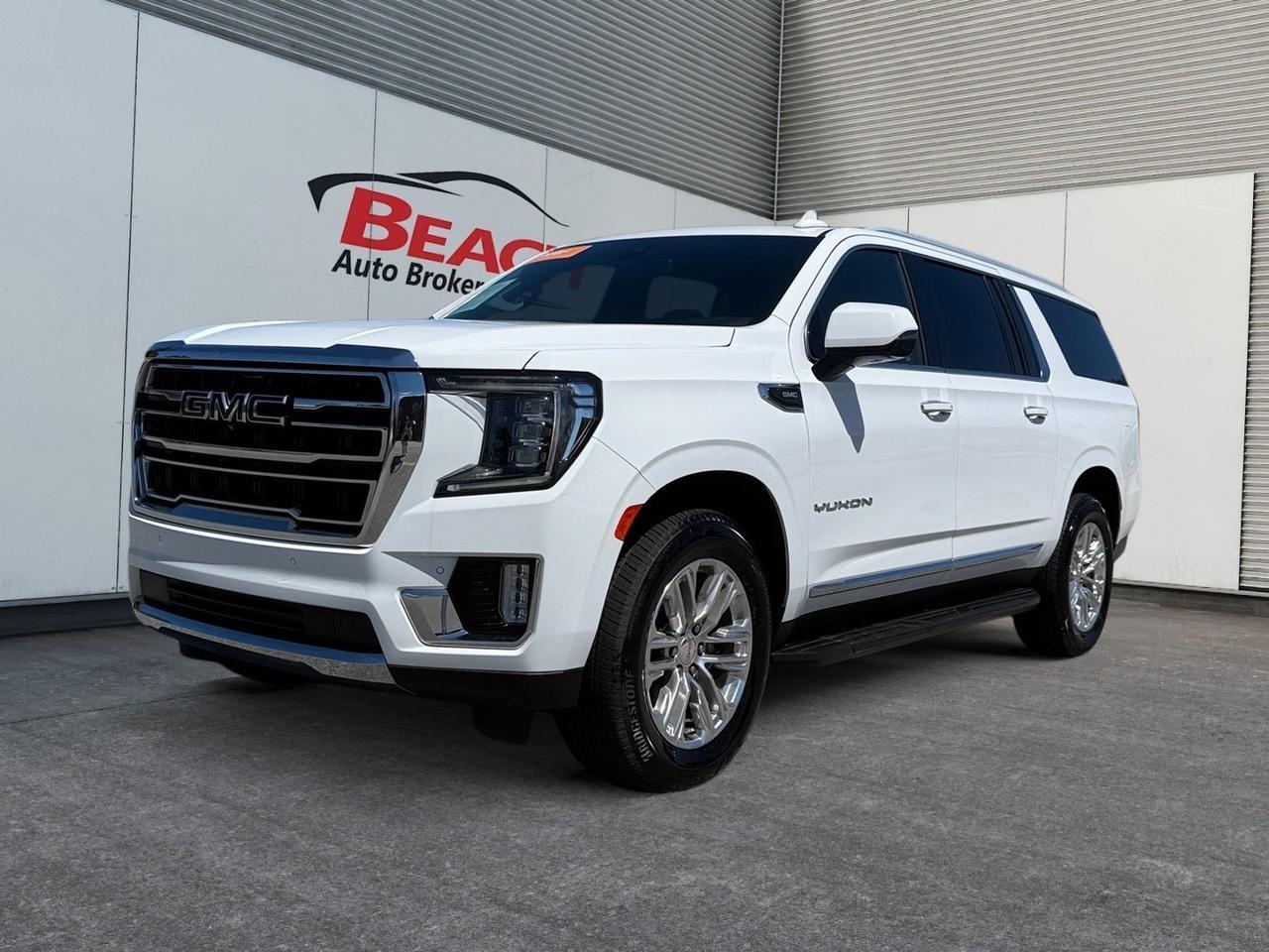 2021 GMC Yukon XL SLT, BOSE SOUND SYSTEM, APPLE CARPLAY/ANDROID AUTO, WIFI, SIRIUSXM, HANDS FREE POWER LIFTGATE, WIRELESS CHARGING FOR DEVICES, BLIND SPOT ALERT, HEATED FIRST AND SECOND ROW SEATS, HEATED STEERING WHEEL, MEMORY SEATS, POWER FOLDING MIRRORS, ASSIST STEP Norfolk VA