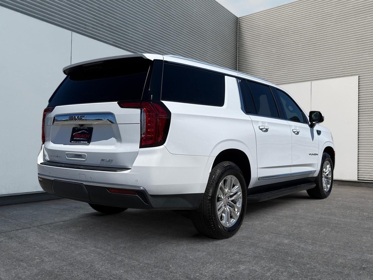 2021 GMC Yukon XL SLT, BOSE SOUND SYSTEM, APPLE CARPLAY/ANDROID AUTO, WIFI, SIRIUSXM, HANDS FREE POWER LIFTGATE, WIRELESS CHARGING FOR DEVICES, BLIND SPOT ALERT, HEATED FIRST AND SECOND ROW SEATS, HEATED STEERING WHEEL, MEMORY SEATS, POWER FOLDING MIRRORS, ASSIST STEP Norfolk VA
