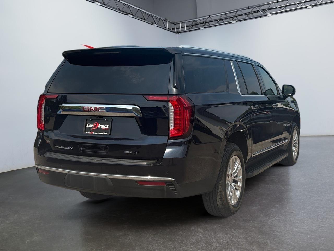 2021 GMC Yukon XL SLT, HEADS UP DISPLAY, AUTO START/STOP, RUNNING BOARDS, BLIND SPOT, LANE KEEP, POWER LIFTGATE, PANORAMIC SUNROOF, APPLE CARPLAY/ANDROID AUTO, POWER 3RD ROW, HEATED FRONT & REAR SEATS, 360 BACKUP CAMERA, ONLY 1 OWNER, YUKON TAKE THIS HOME!