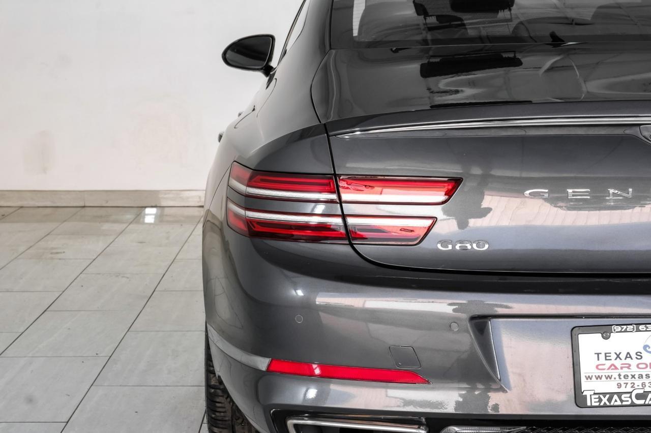 2021 Genesis G80 3.5T BLIND SPOT LANE KEEPING ASSIST FORWARD COLLISION ALERT NAVI Carrollton TX