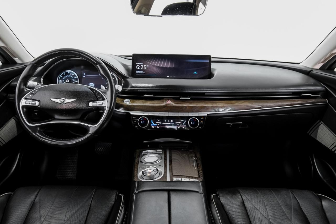 2021 Genesis G80 3.5T BLIND SPOT LANE KEEPING ASSIST FORWARD COLLISION ALERT NAVI Carrollton TX