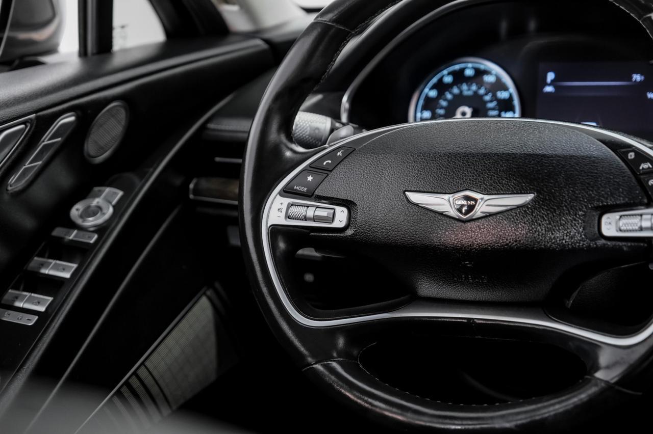 2021 Genesis G80 3.5T BLIND SPOT LANE KEEPING ASSIST FORWARD COLLISION ALERT NAVI Carrollton TX