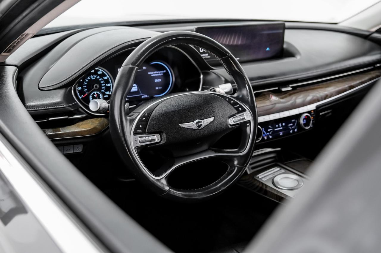 2021 Genesis G80 3.5T BLIND SPOT LANE KEEPING ASSIST FORWARD COLLISION ALERT NAVI Carrollton TX