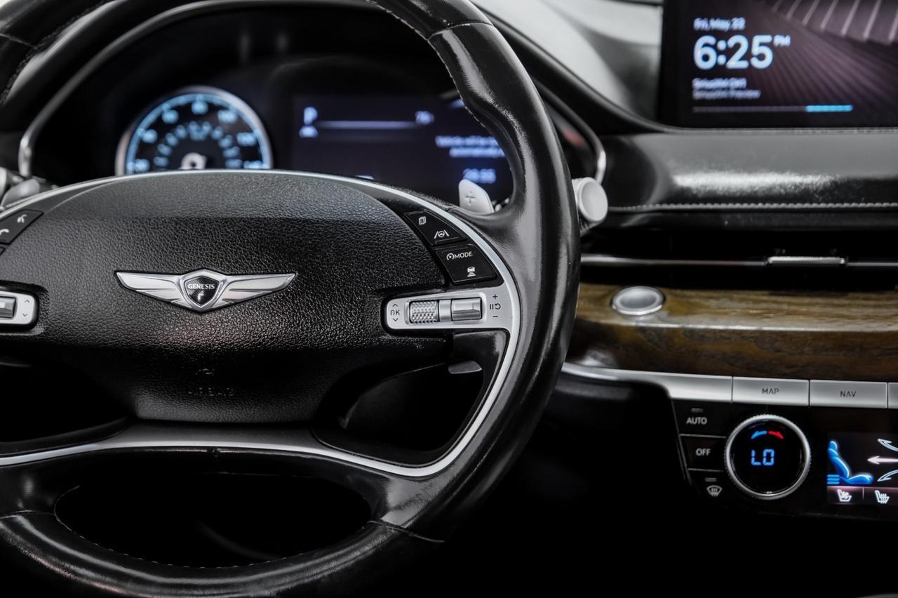 2021 Genesis G80 3.5T BLIND SPOT LANE KEEPING ASSIST FORWARD COLLISION ALERT NAVI Carrollton TX