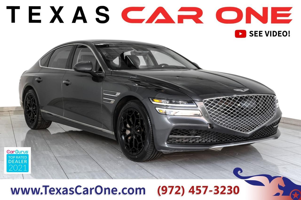 2021 Genesis G80 3.5T BLIND SPOT LANE KEEPING ASSIST FORWARD COLLISION ALERT NAVI