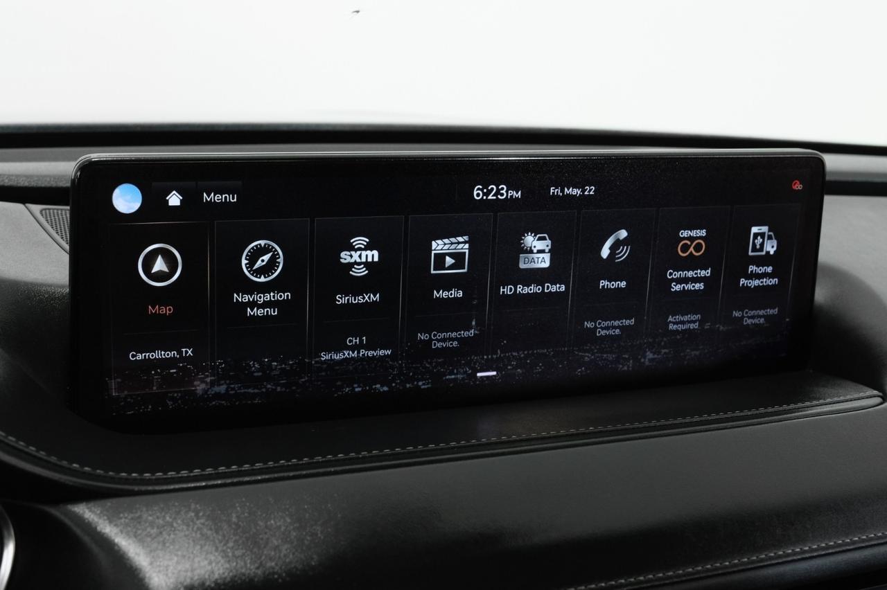 2021 Genesis G80 3.5T BLIND SPOT LANE KEEPING ASSIST FORWARD COLLISION ALERT NAVI Carrollton TX