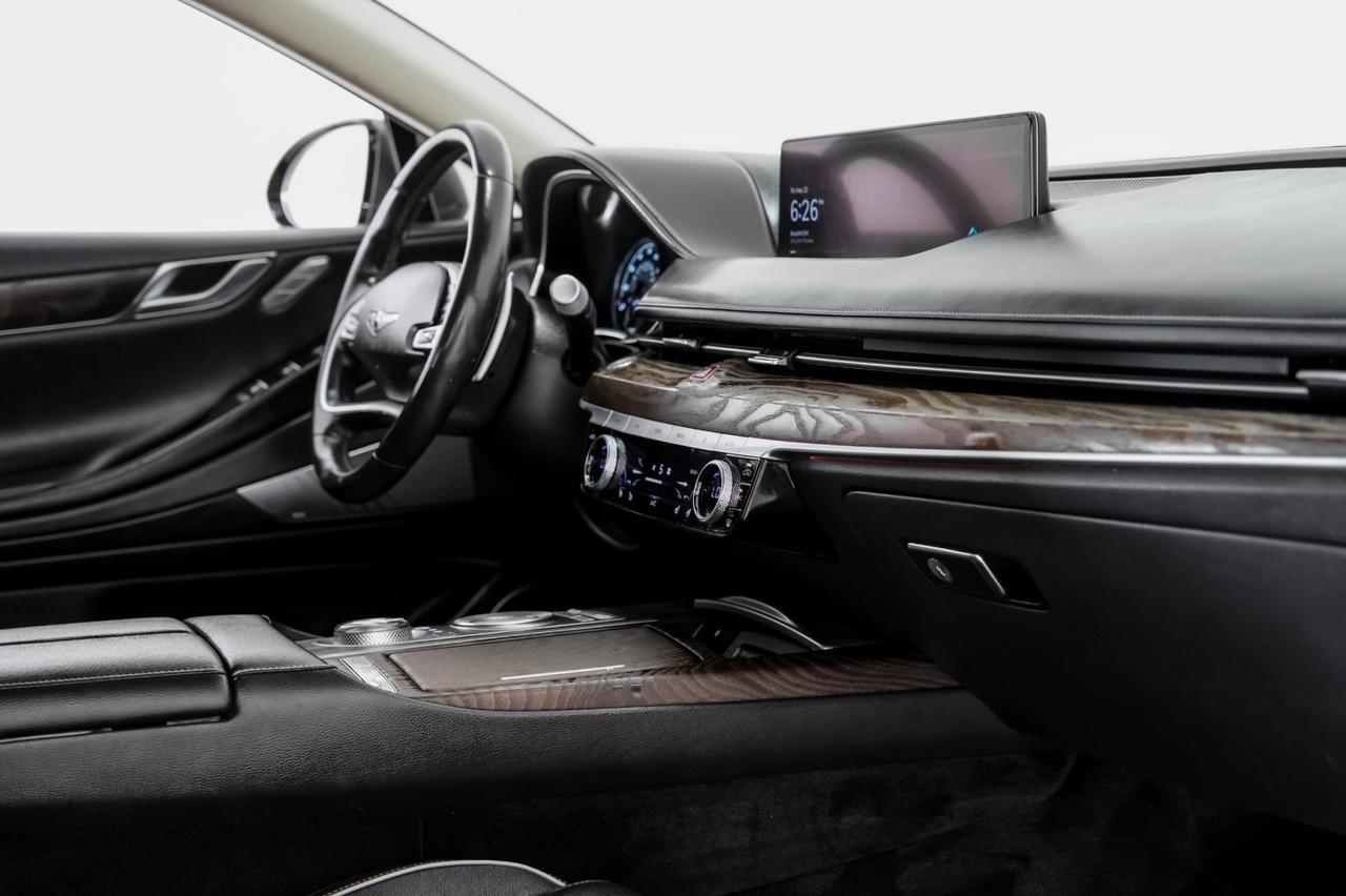 2021 Genesis G80 3.5T BLIND SPOT LANE KEEPING ASSIST FORWARD COLLISION ALERT NAVI Carrollton TX