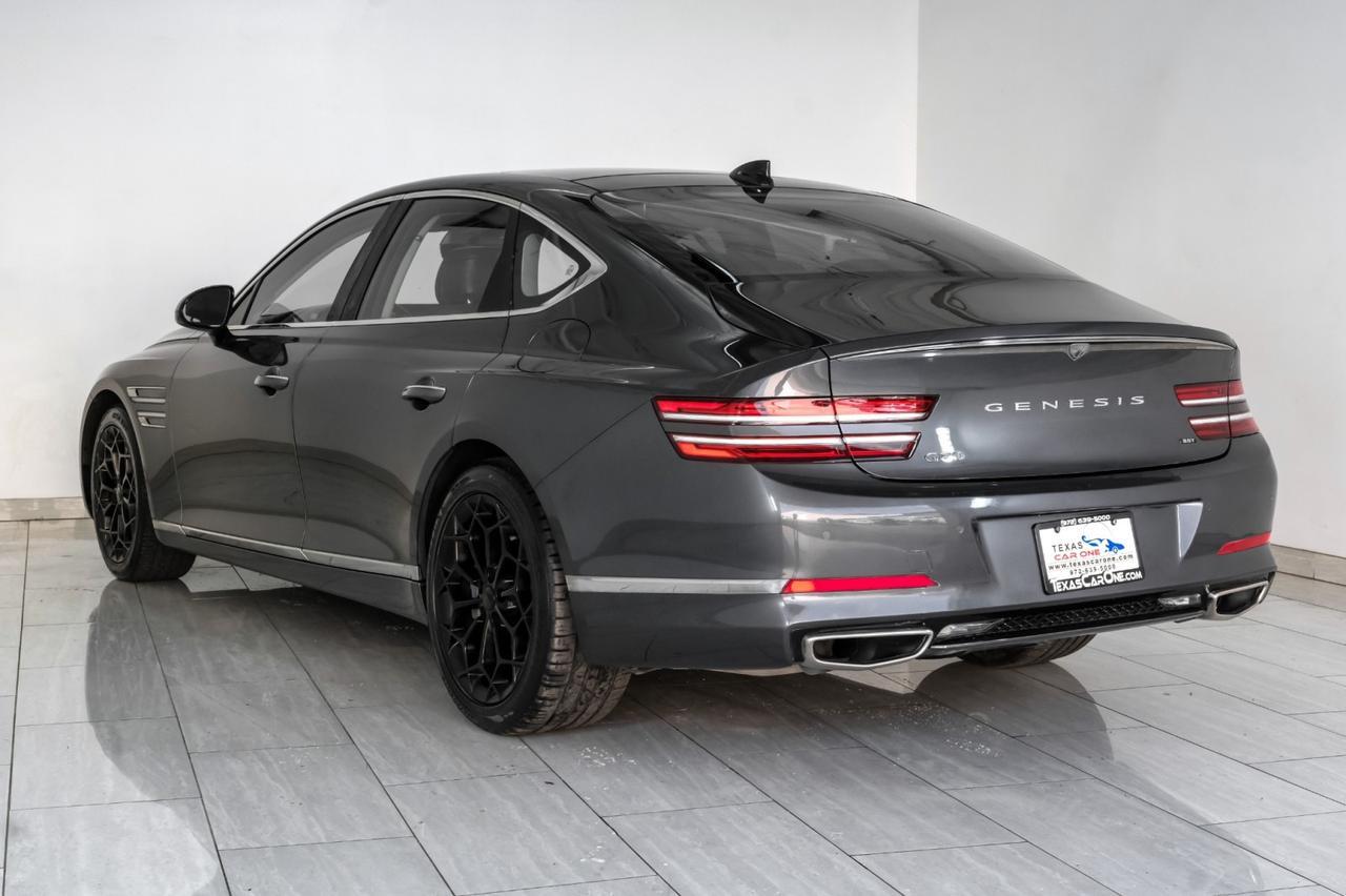 2021 Genesis G80 3.5T BLIND SPOT LANE KEEPING ASSIST FORWARD COLLISION ALERT NAVI Carrollton TX