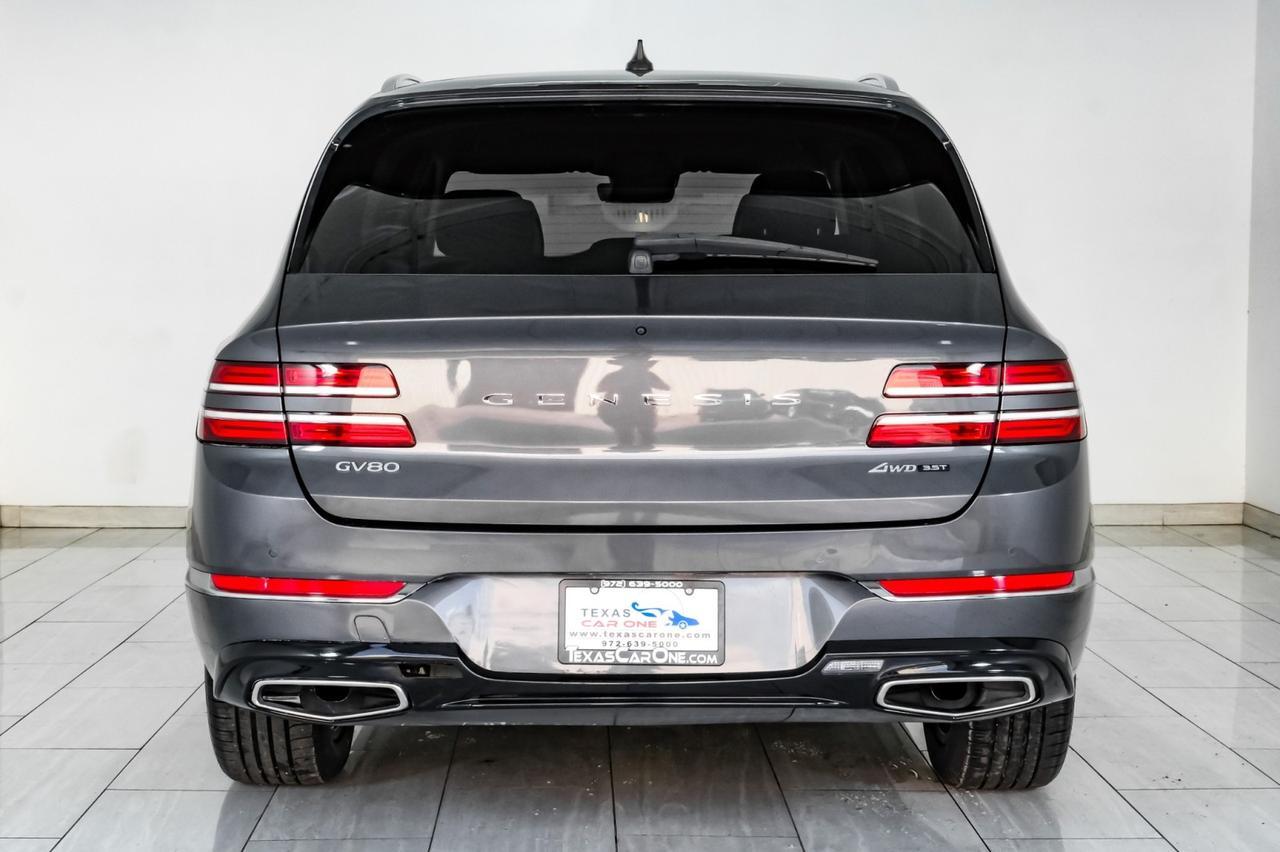2021 Genesis GV80 3.5T AWD ADVANCED BLIND SPOT LANE KEEPING ASSIST FORWARD COLLISI Carrollton TX