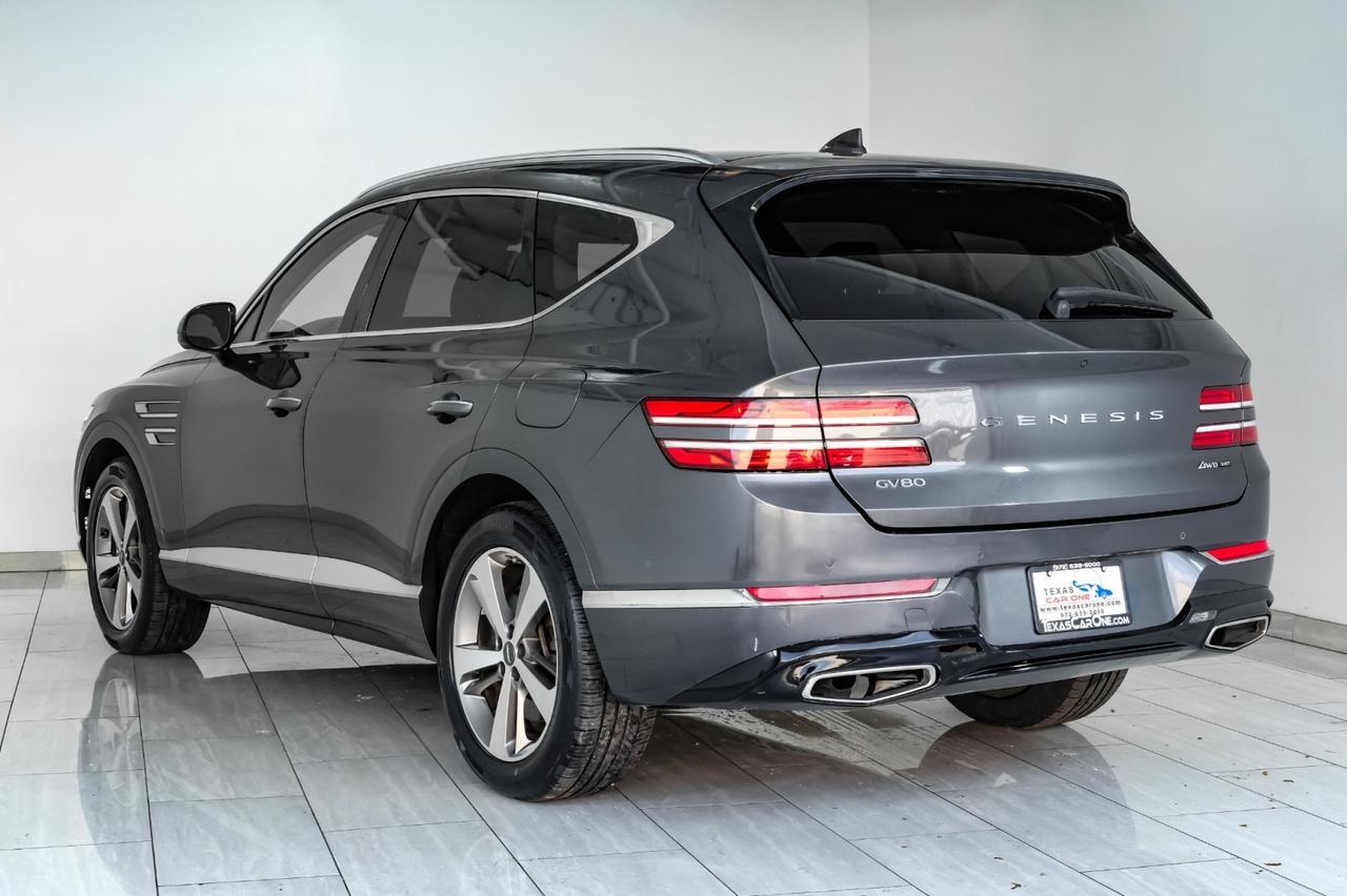 2021 Genesis GV80 3.5T AWD ADVANCED BLIND SPOT LANE KEEPING ASSIST FORWARD COLLISI Carrollton TX