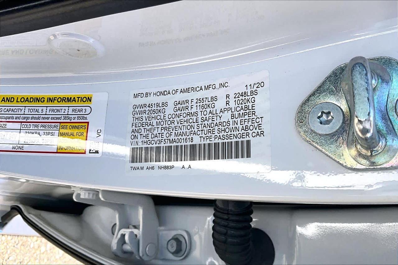 2021 Honda Accord Hybrid EX-L Folsom CA