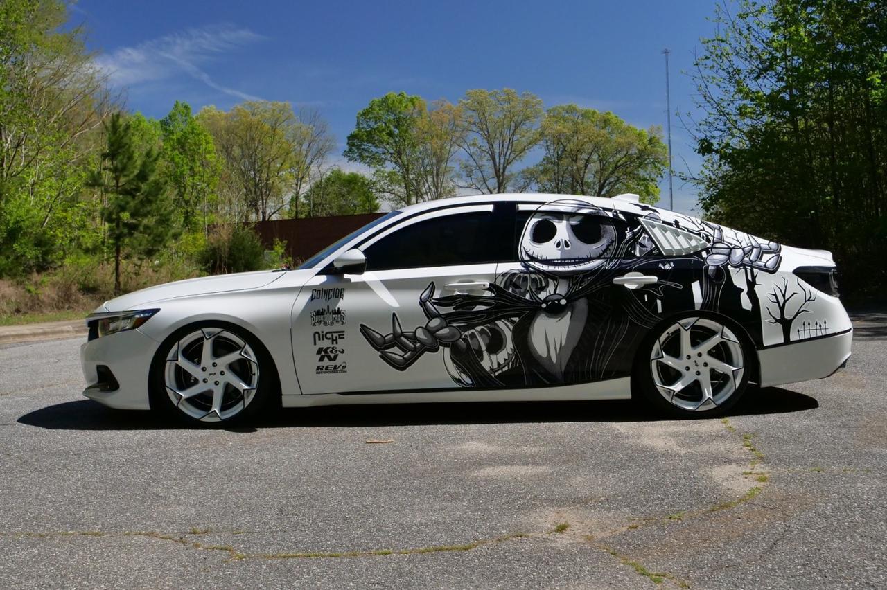 2021 Honda Accord Sedan EX-L / Custom / Niche Wheels / Wrap / Heated Seats! Lincolnton NC