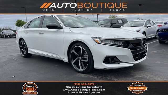 2021 Honda Accord Sedan Sport Houston TX