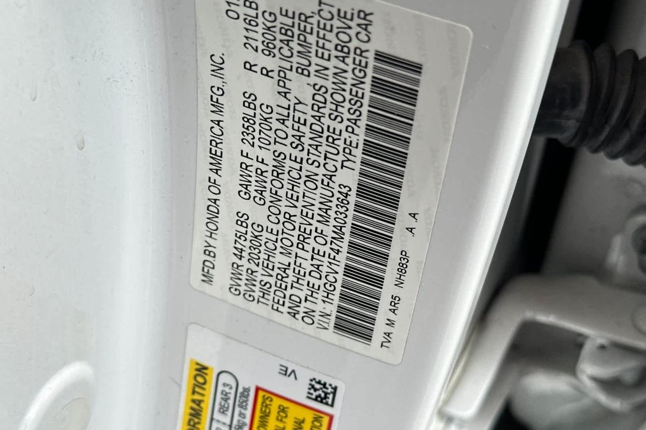 2021 Honda Accord Sedan Sport SE Roseville CA