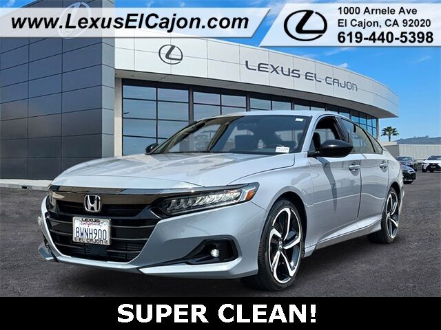 2021 Honda Accord Sport 2.0T San Diego County CA