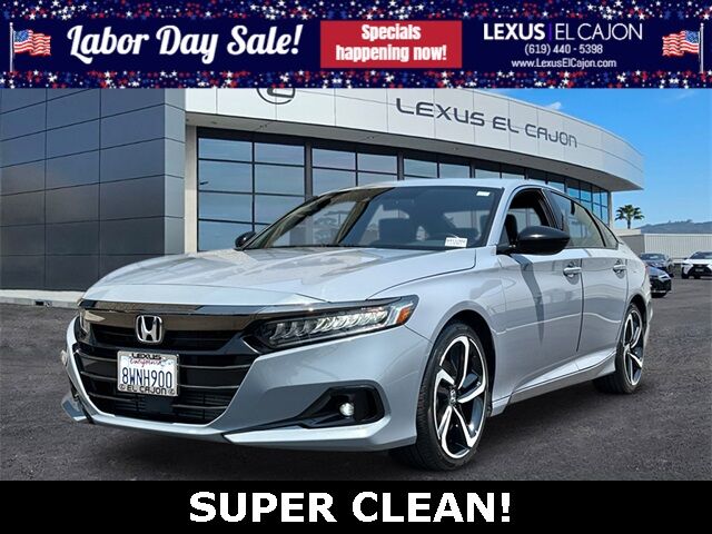 2021 Honda Accord Sport 2.0T San Diego County CA