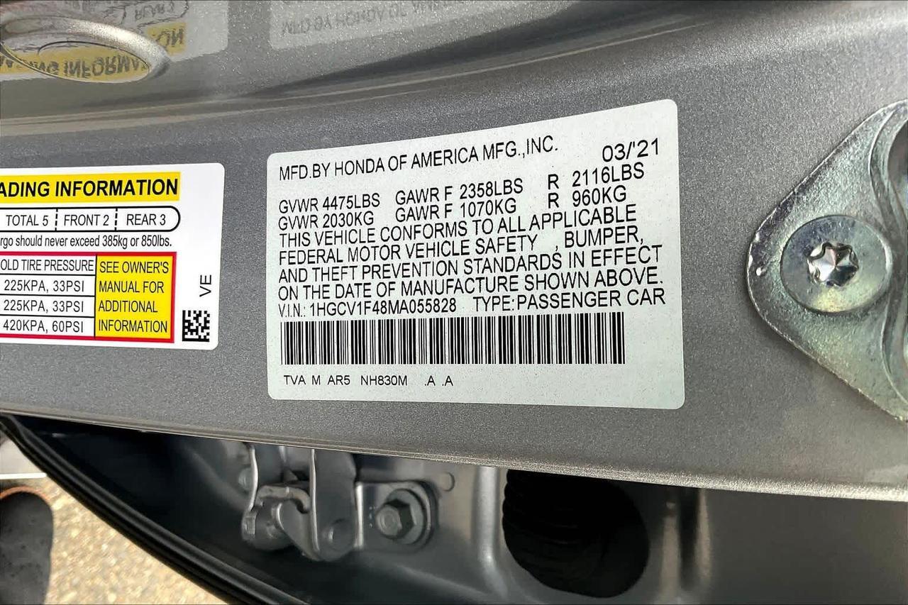 2021 Honda Accord Sport SE Roseville CA