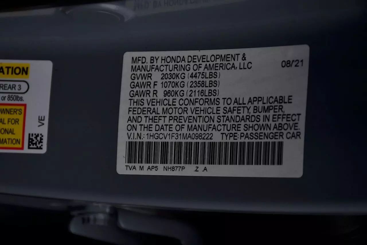 2021 Honda Accord Sport Sedan 4D Doral FL