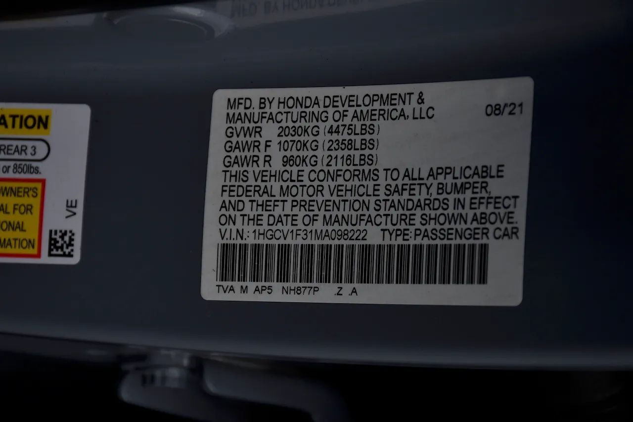 2021 Honda Accord Sport Sedan 4D Doral FL