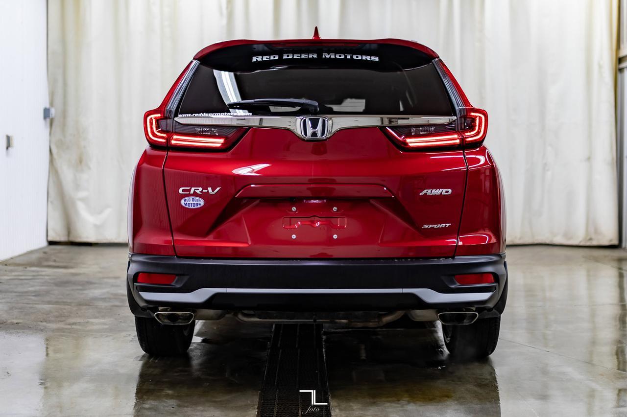 2021 Honda CR-V AWD Sport Leather Roof BCam Red Deer AB