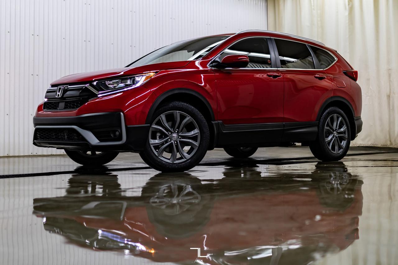 2021 Honda CR-V AWD Sport Leather Roof BCam Red Deer AB