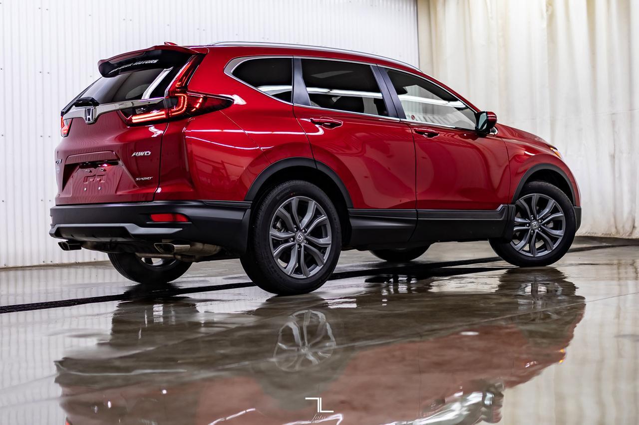 2021 Honda CR-V AWD Sport Leather Roof BCam Red Deer AB