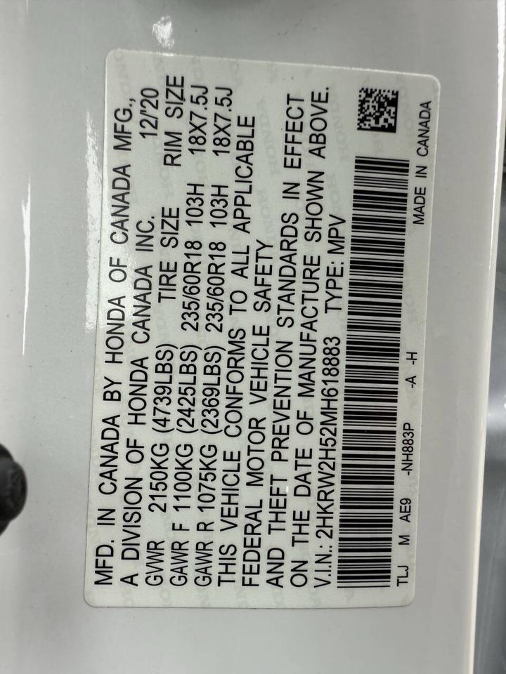 2021 Honda CR-V EX AWD 4dr SUV Eldridge IA