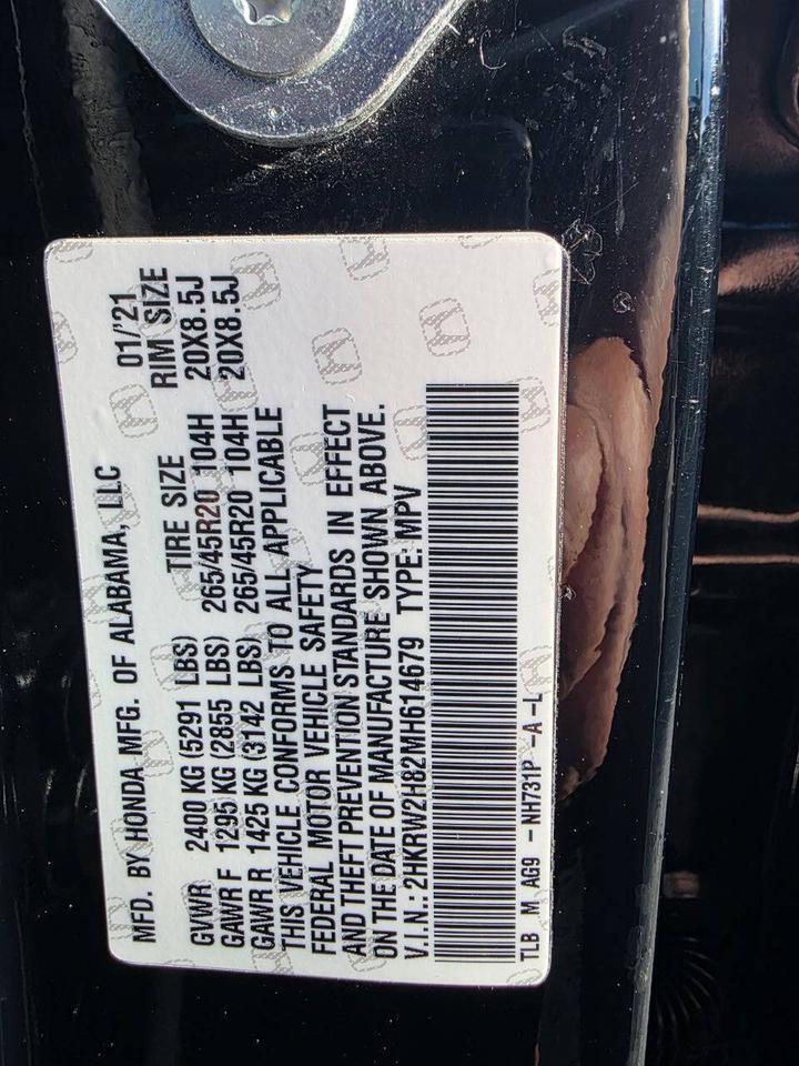 2021 Honda CR-V EX L AWD 4dr SUV Eldridge IA