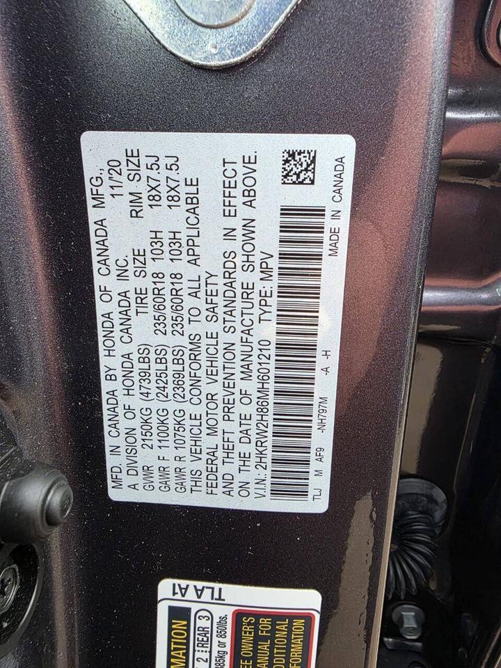 2021 Honda CR-V EX L AWD 4dr SUV Eldridge IA