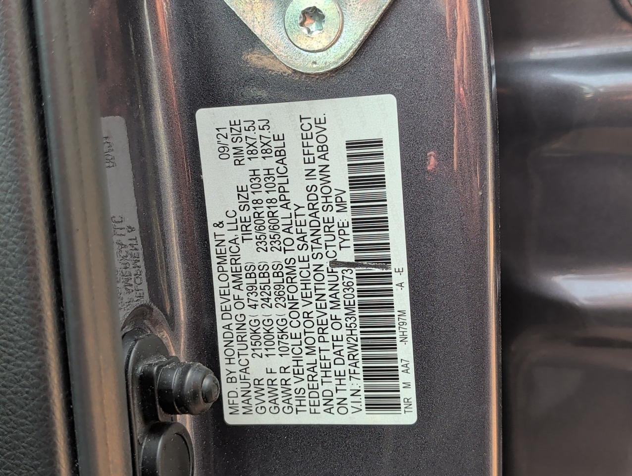 2021 Honda CR-V EX San Juan TX