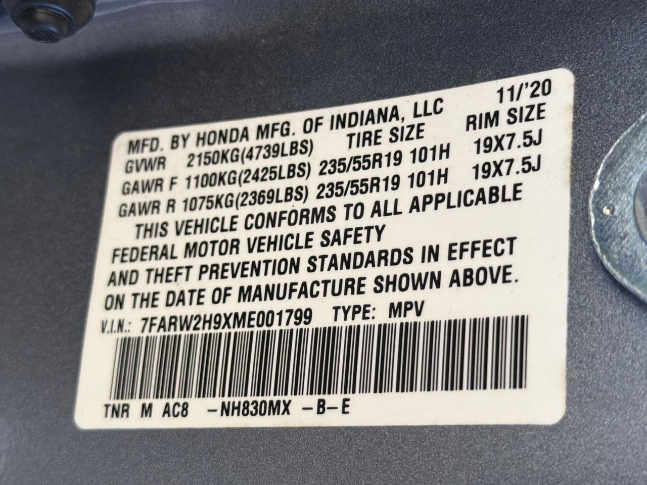 2021 Honda CR-V Touring San Antonio TX