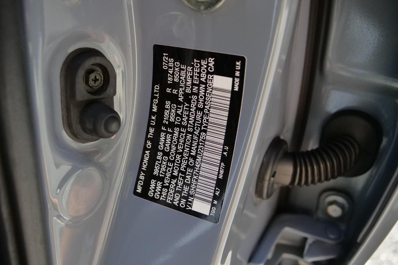 2021 Honda Civic Hatchback Sport High Point NC