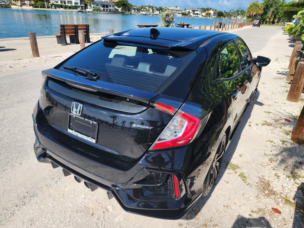 2021 Honda Civic Hatchback Sport~LOW MILES~ADAPTIVE CRUISE CONTROL~APPROACH LIGHTS~BLUETOOTH~DRIVER ASSISTANCE PACKAGE~HALOGEN HEADLIGHTS~SUPERCHARGER~TURBOCHARGER Sarasota FL