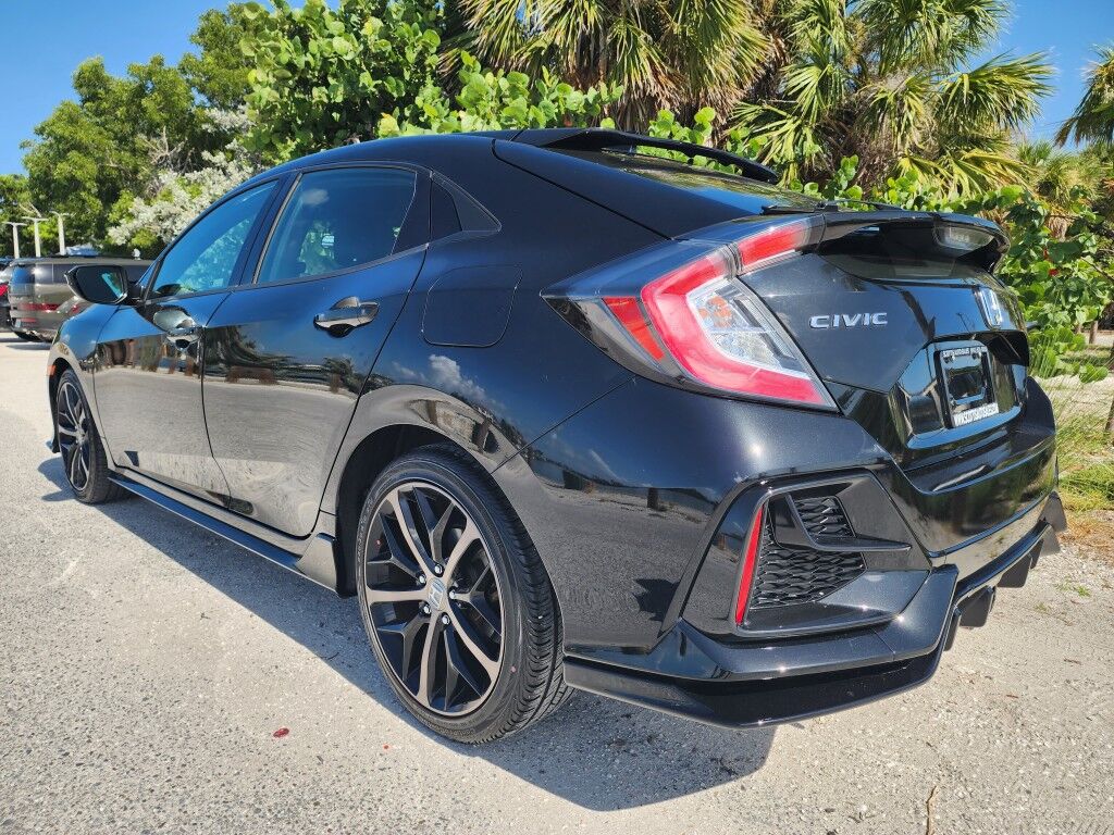 2021 Honda Civic Hatchback Sport~LOW MILES~ADAPTIVE CRUISE CONTROL~APPROACH LIGHTS~BLUETOOTH~DRIVER ASSISTANCE PACKAGE~HALOGEN HEADLIGHTS~SUPERCHARGER~TURBOCHARGER Sarasota FL