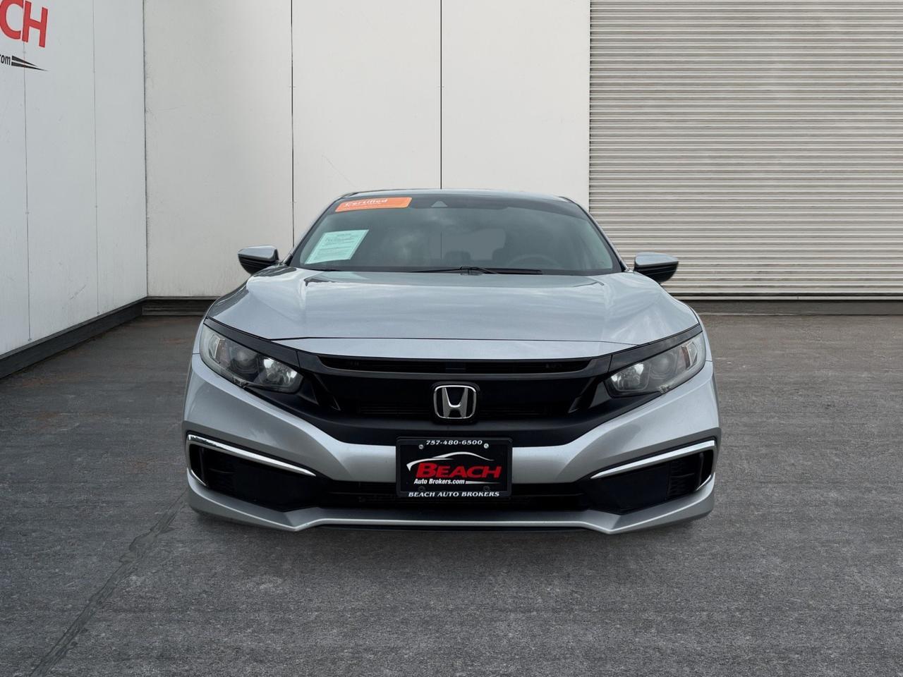 2021 Honda Civic Sedan LX, BLUETOOTH, ADAPTIVE CRUISE CONTROL, BACK UP CAMERA, PRIVACY GLASS, CLEAN CARFAX, COME SEE WHY THIS CAR IS PERFECT FOR YOU!!! Norfolk VA