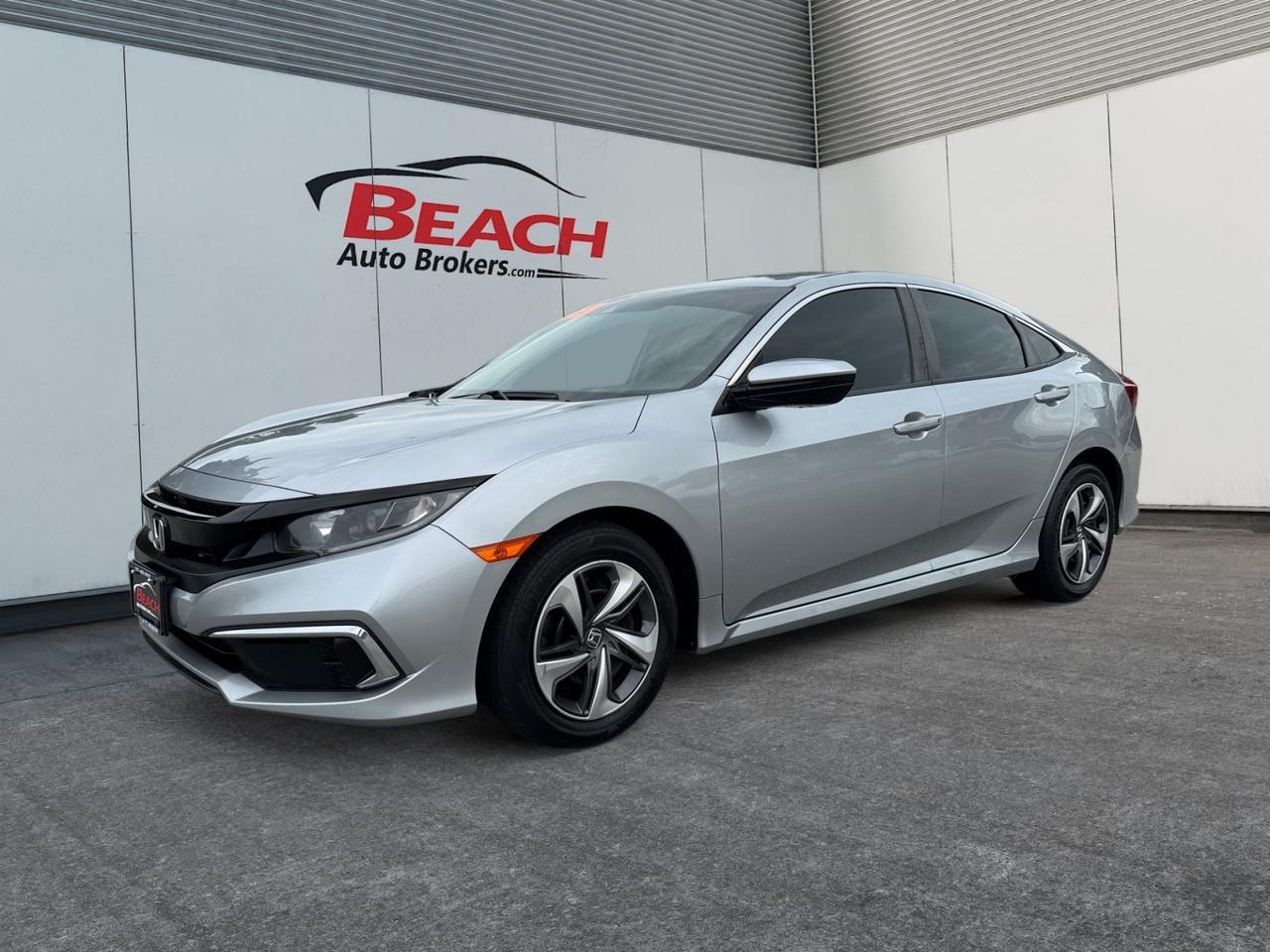 2021 Honda Civic Sedan LX, BLUETOOTH, ADAPTIVE CRUISE CONTROL, BACK UP CAMERA, PRIVACY GLASS, CLEAN CARFAX, COME SEE WHY THIS CAR IS PERFECT FOR YOU!!! Norfolk VA