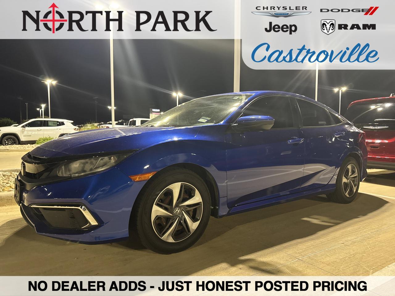 2021 Honda Civic Sedan LX Castroville TX