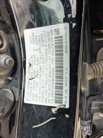 2021 Honda Civic Sedan Sport Roseville CA