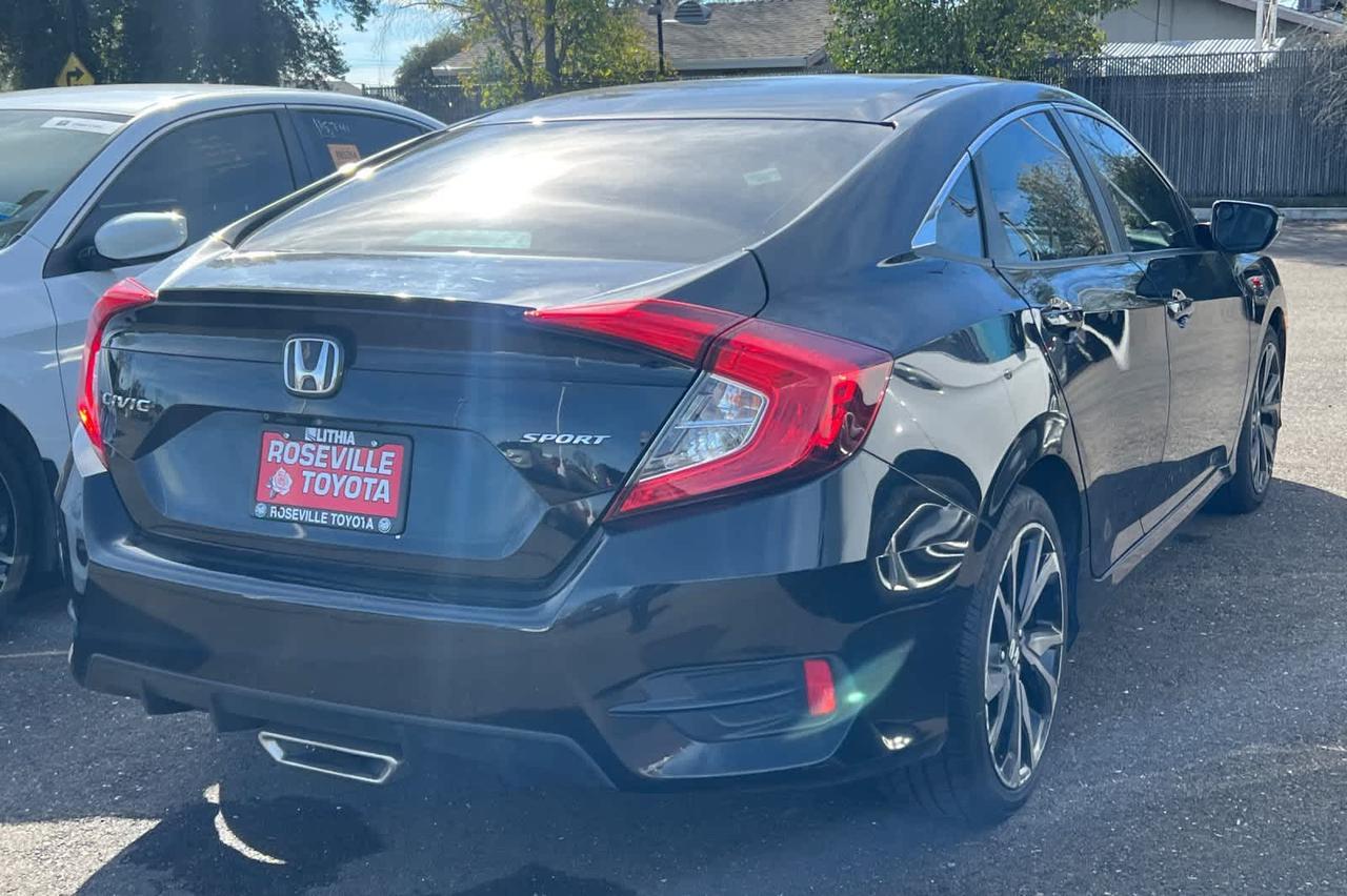 2021 Honda Civic Sedan Sport Roseville CA