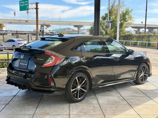 2021 Honda Civic Sport Hatchback CVT 67,130 mi.