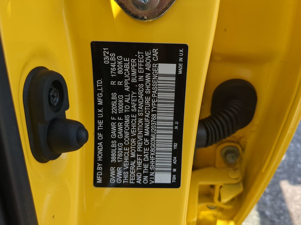 2021 Honda Civic Type R Limited Edition Winder GA