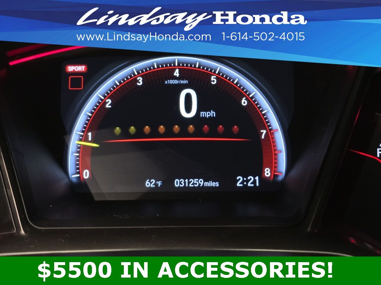 2021 Honda Civic Type R Touring Columbus OH