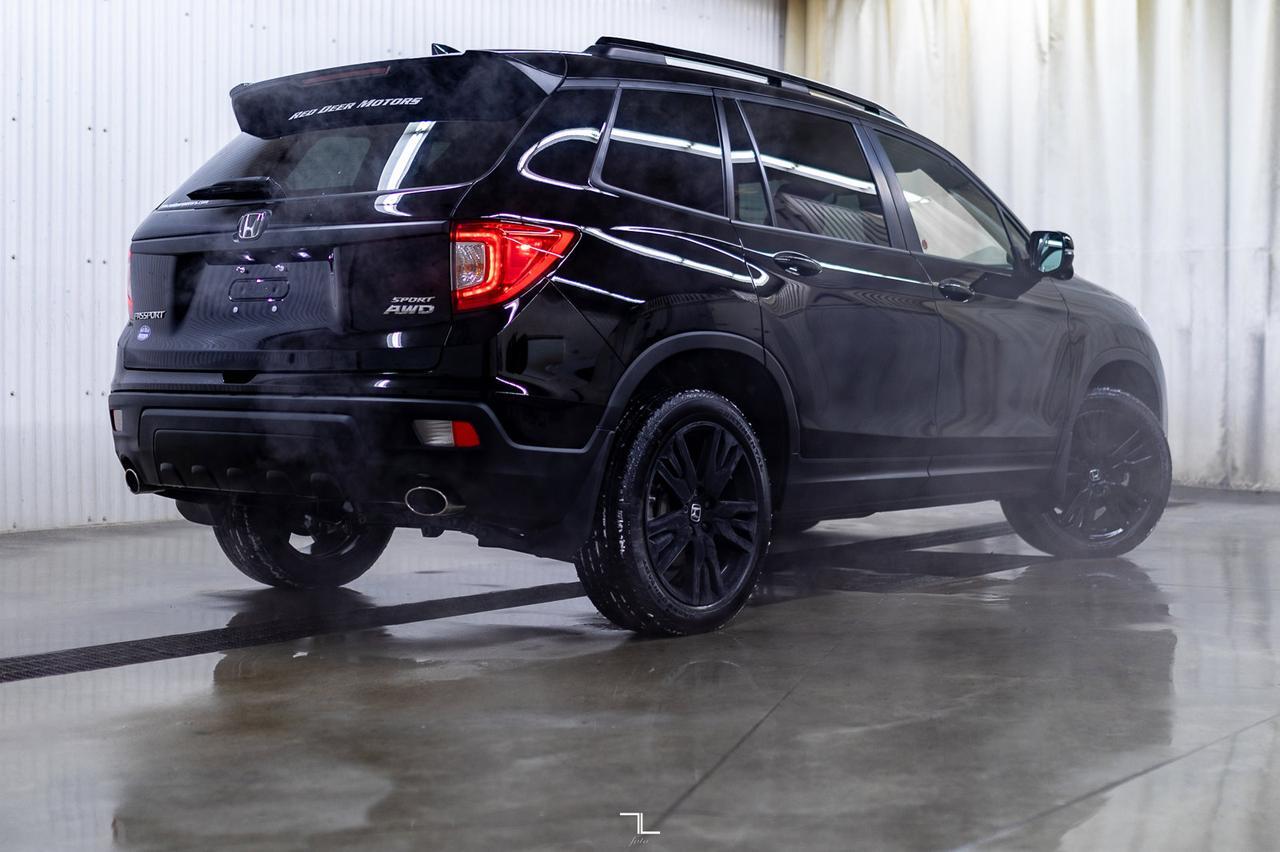 2021 Honda Passport AWD Sport Roof BCam Red Deer AB